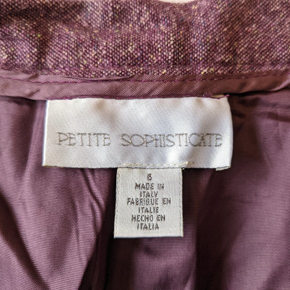 VINTAGE 'Petite Sophisticate' Wool Slacks - Picture 7 of 11